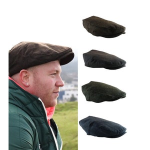 Flat Cap Tweed Brown Hat main image 1