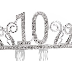 10th Birthday Tiara - Birthday Gift for Her