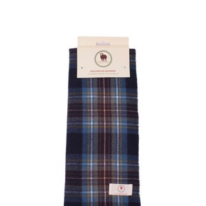 Tartan Scarf HOME ANCIENT Clan Scarf Black Scarf Plain Patterned Tartan Scarf Winter Scarves