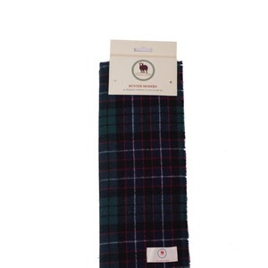 Lenço tartan caçador moderno lenço de clã lenço verde lenço tartan com padrão liso cachecóis de inverno