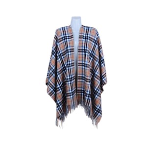 Tartan Cape Stole Large Scarf Warm Winter Scarf, Unisex Highland Fashion, Gift for Him & Her Supersoft