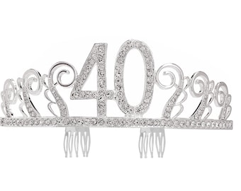 40th Birthday gifts for women - Birthday Tiara