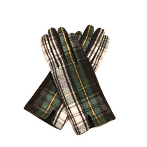 Ladies Tartan Gloves Clan Gloves Winter Gloves Plaid Tartan Gloves Gift for Her CAMPBELL DRESS MOD