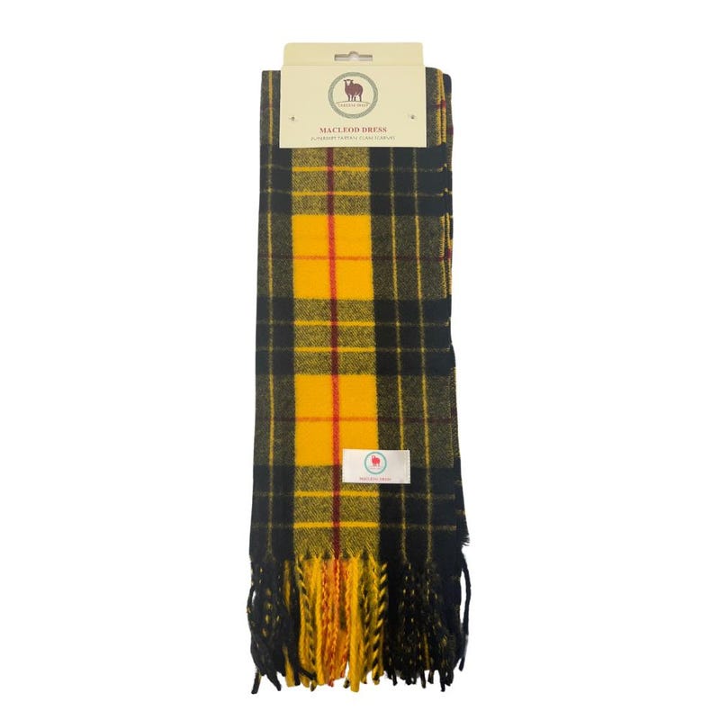 MacLeod Family Tartan - 2D Unisex Hoodie
