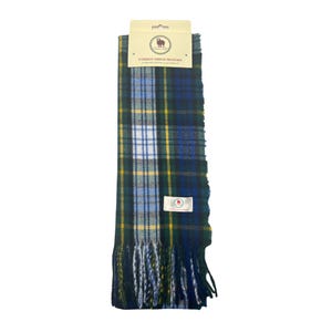 Tartan Scarf Gordon Dress Modern Clan Scarf Plain Red Blue Scarf Patterned Tartan Scarf Winter Scarves
