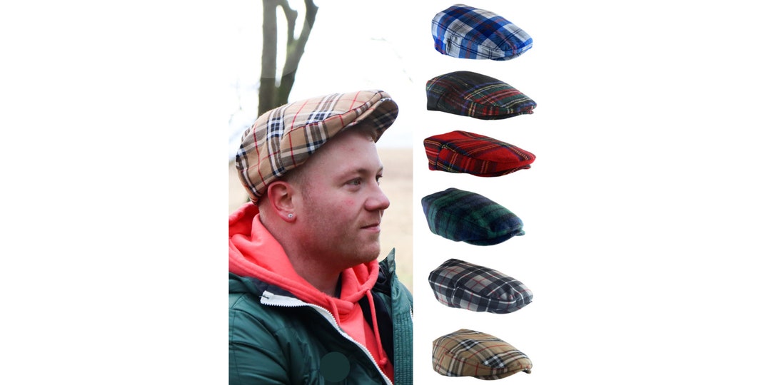 MacNaughten Tartan Flat Caps