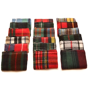 Cadeau pour homme porte-monnaie/portefeuille tartan