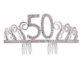50th Birthday Tiara - Birthday Gift for Her