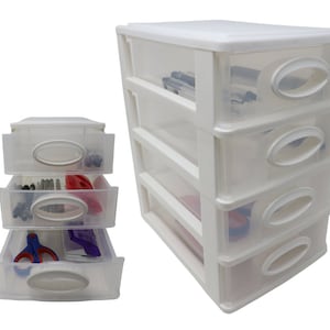 Kunststoff Schreibtisch Organizer 3/4 Regale Schreibtisch Lagerung