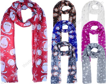 Soft Polyester Silk Scarf For Women Fashion Print Santa Claus Magic Gift Hands Neck Scarfs For Women Scarf Thin Turban Scarf Multiple Ways Of Wearing Daily Decor Soft Polyester Silk Scarf For Women Fashion Print Santa Claus Magic Gift Hands Neck Scarfs For Women Scarf Thin Turban Scarf Multiple Ways Of Wearing Daily Decor