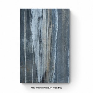 Afdrukbare muurtextuur blauw en wit cement, abstracte kunst, hedendaagse kunst, fotografie, wanddecoratie