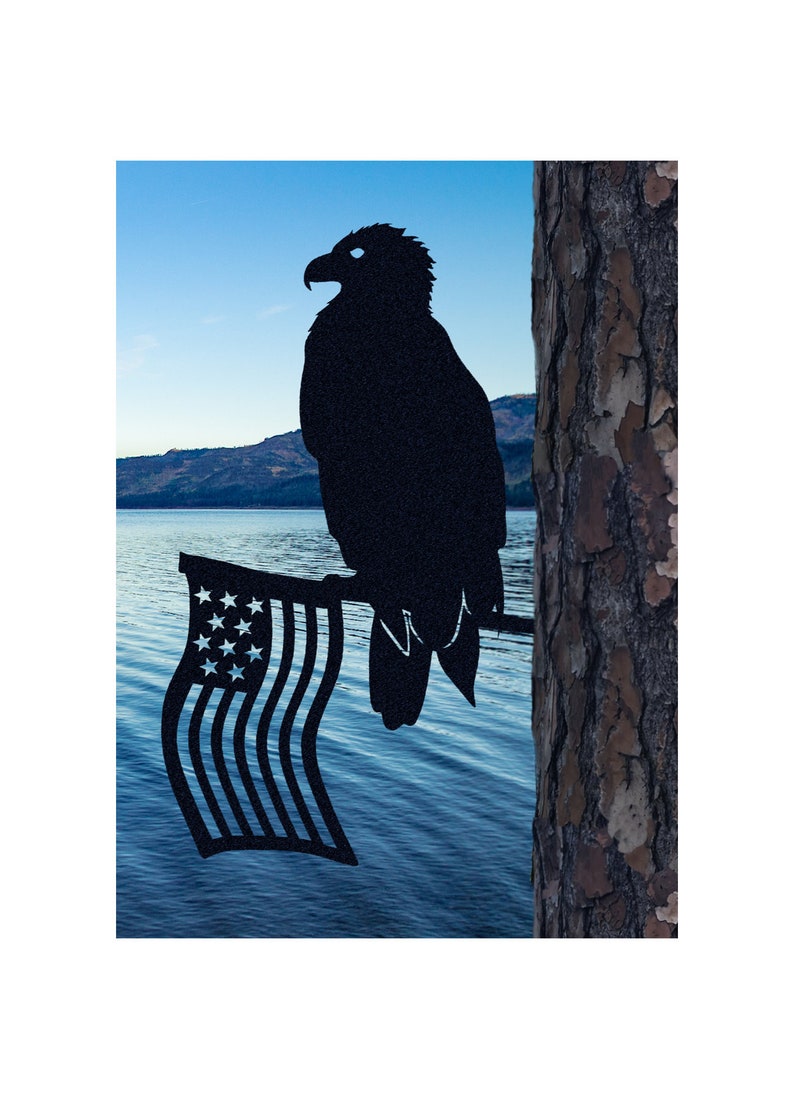 Metal Bald Eagle Yard Art - Etsy