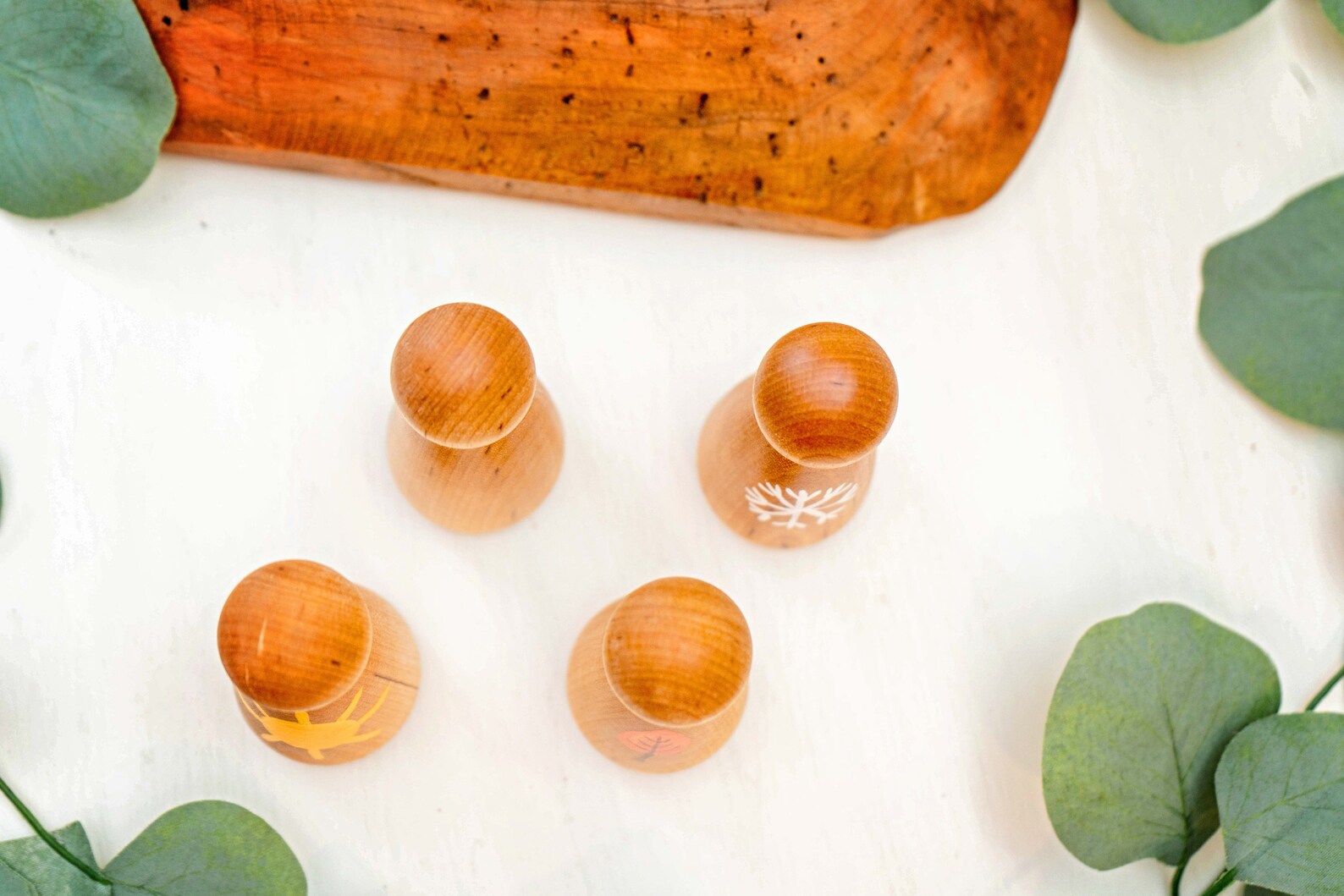 Seasons Peg Dolls Winter Summer Fall Spring Peg Doll Set, Waldorf ...