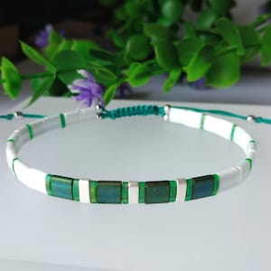 Tila Miyuki Bracelet, Tila Bracelet, Glass Bead Bracelet, Bracelet, Handmade.