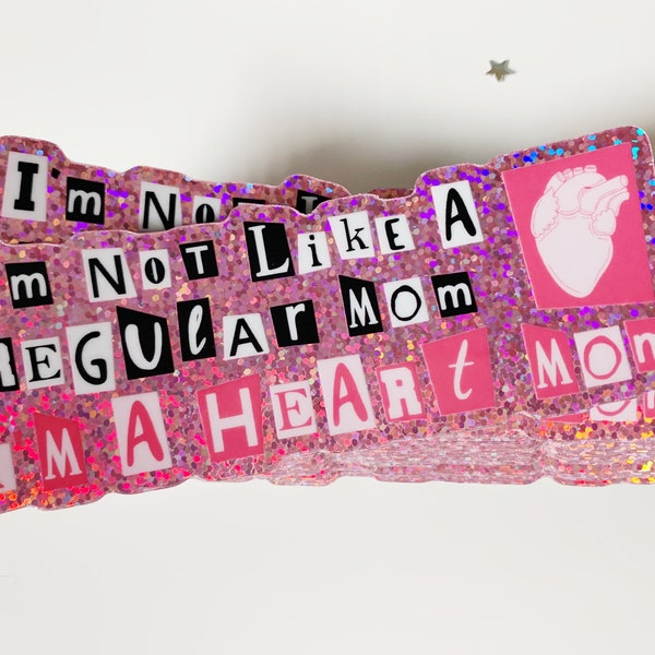 I’m a Heart Mom Sticker | Stardust Vinyl | CHD Awareness