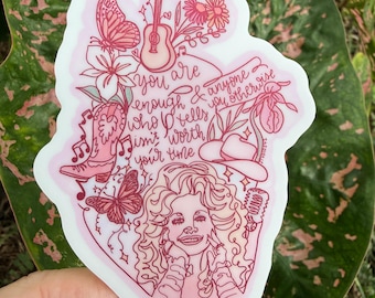 A Heart Like Dolly  | Vaporwave Sticker | Holographic