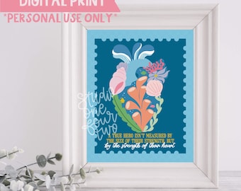 Cuore dell'eroe / Solo stampa digitale / Oceano