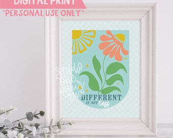 Diverso non è meno / Solo stampa digitale