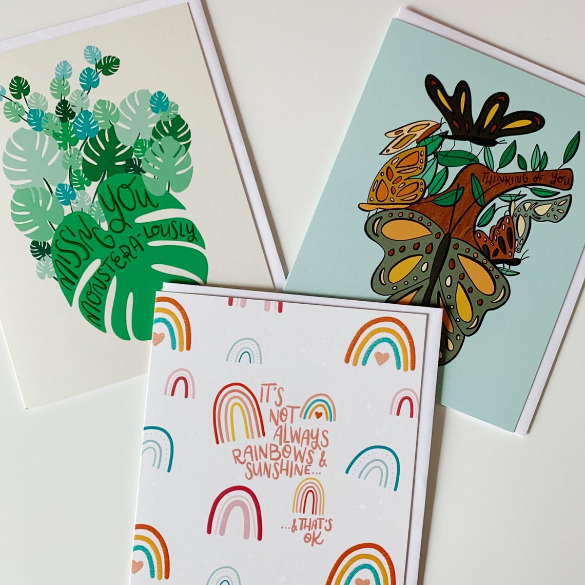 10 Card Set | Assorted Greeting Cards - Etsy