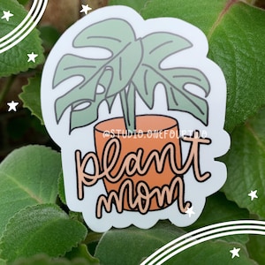 Plant Mom Sticker | Plant Dad Sticker | Plant Sticker