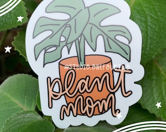 Plant Mom Sticker | Plant Dad Sticker | Plant Sticker