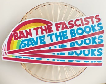 Save the Books Car Magnet