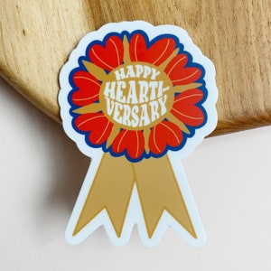 Happy Heartiversary Sticker | CHD Awareness
