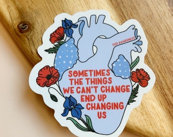 CHD Awareness 2023 Heart Sticker | CHD Sticker | Heart Family