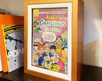5.5" Depth Stackable Shadow Box for Storage and Display