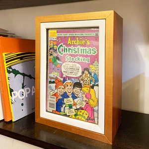 5.5" Depth Stackable Shadow Box for Storage and Display