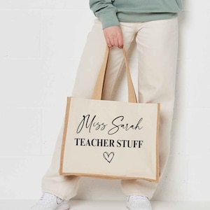 Teacher bag Etsy