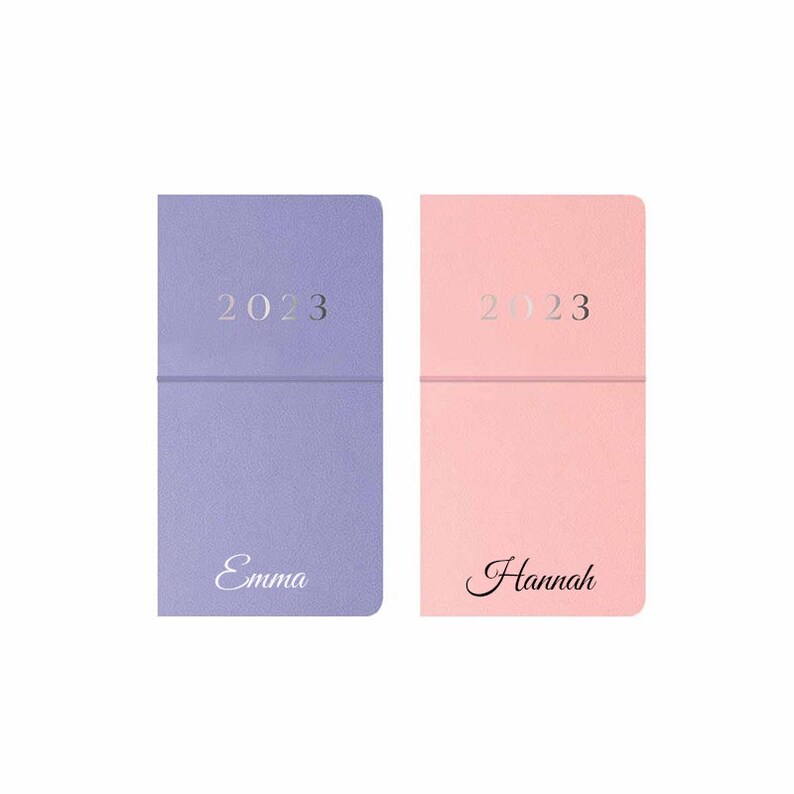 2023 Diary 2023 Slim 2023 Pocket Size DIARY Personalised Etsy UK