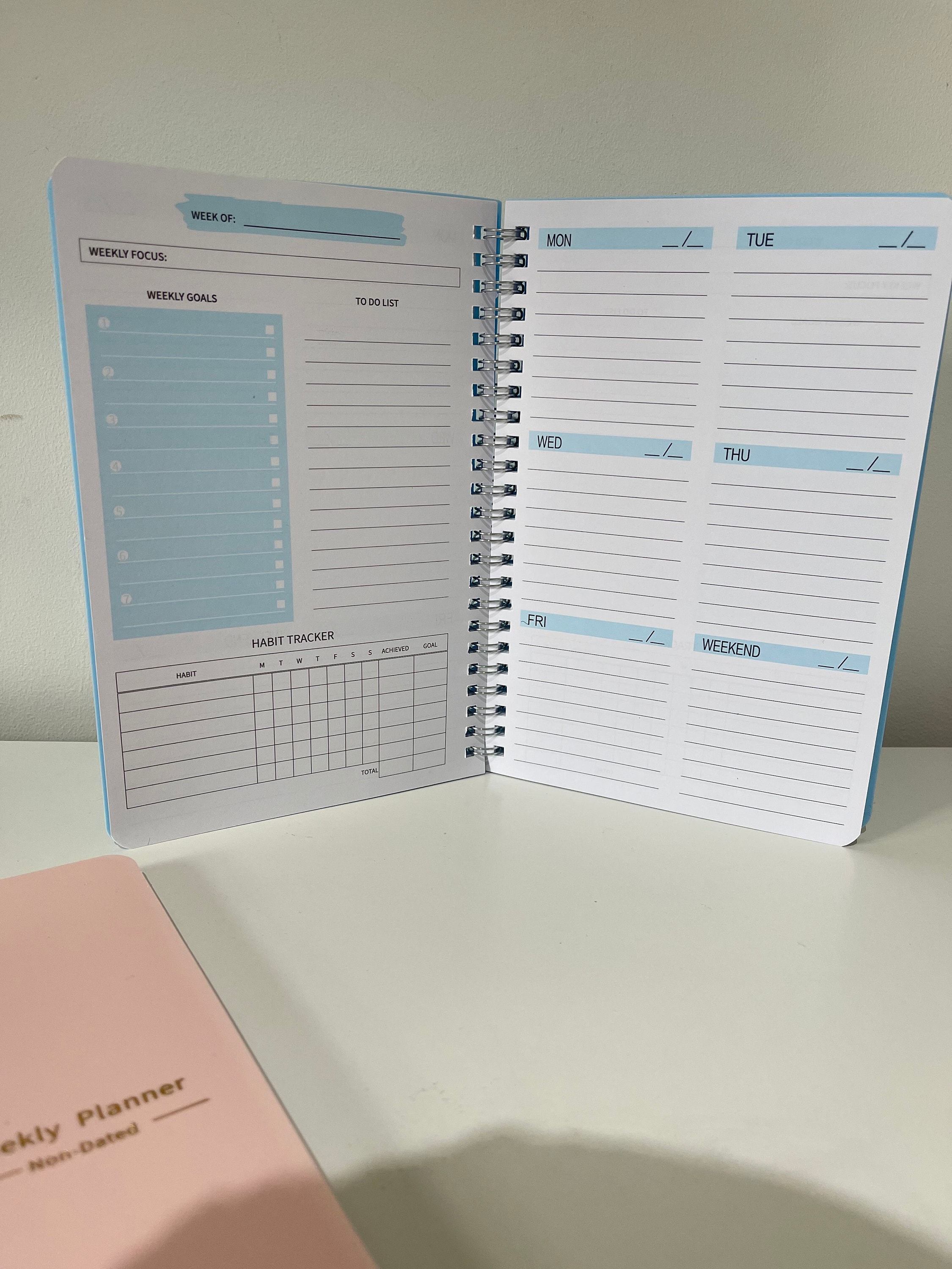 PERSONALISED Teachers Planner,  Personalised A5 Diary,  Personalised week to view A5,Planner for teacher ,Gift for Teacher, Colleague or her