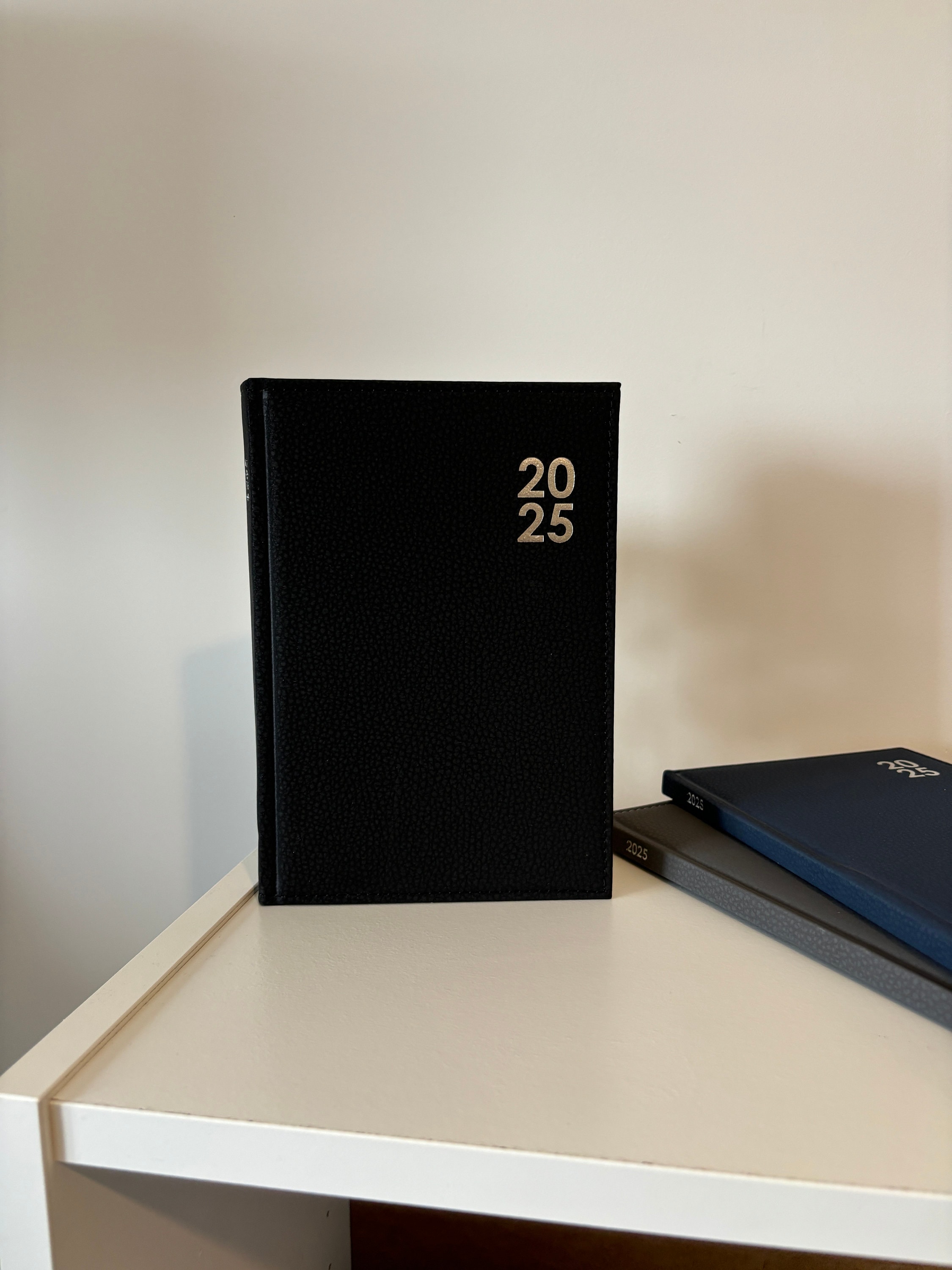 Diary 2025 luxury premium Personalised 2025 Diary,A5 diary, A5 page a day, week to view diary for him, gift for co-worker as a work diary