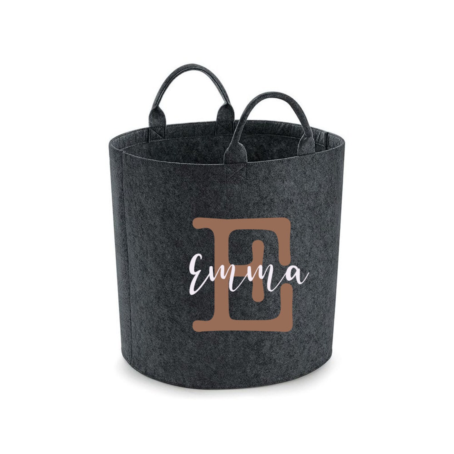 Personalised Felt Trug Storage Bags Toy Storage Baskets for Etsy UK