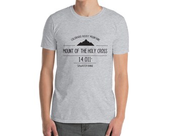 Mount of the Holy Cross Short-Sleeve Unisex T-Shirt | Colorado Fourteener Mountains