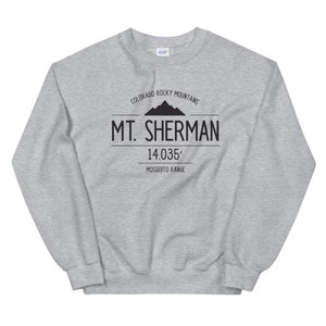 Mt. Sherman Unisex Sweatshirt | Colorado Fourteeners | Mountains