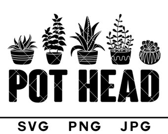 Download Pot Head Svg Etsy