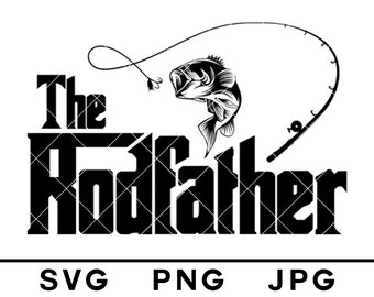 Rodfather Svg Etsy