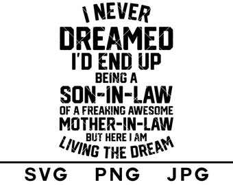 Download Son In Law Svg Etsy