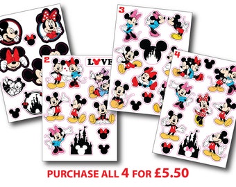 Disney Mickey and Minnie Mouse Vinyl Sticker For KitchenAid Mixer Decor  Waterproof Cartoon Mouse Decals Decoration