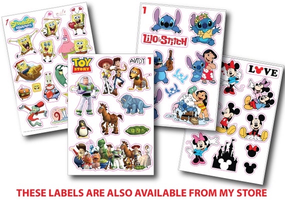 Hallmark Disney Pack of 3 Stickers for Water Bottles, Planners, Notebooks,  Wall (Tinkerbell, Ariel, and Moana Decals for Kids, Teens, Adults)