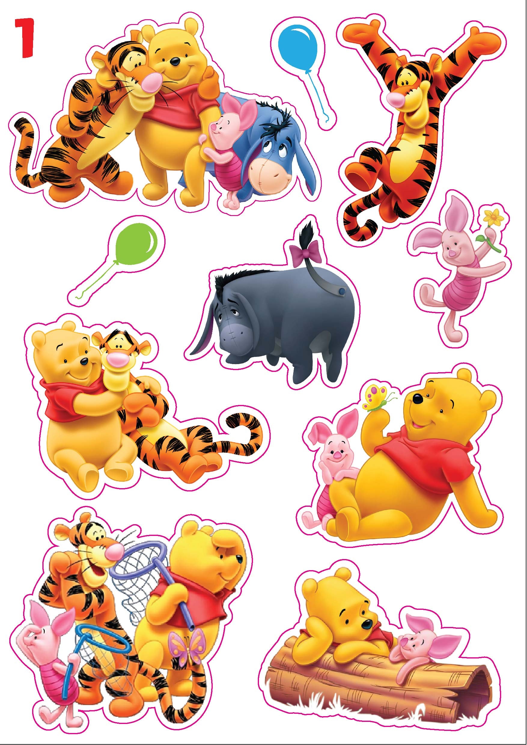 Piglet stickers sale