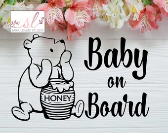 Disney Baby On Board Etsy Uk