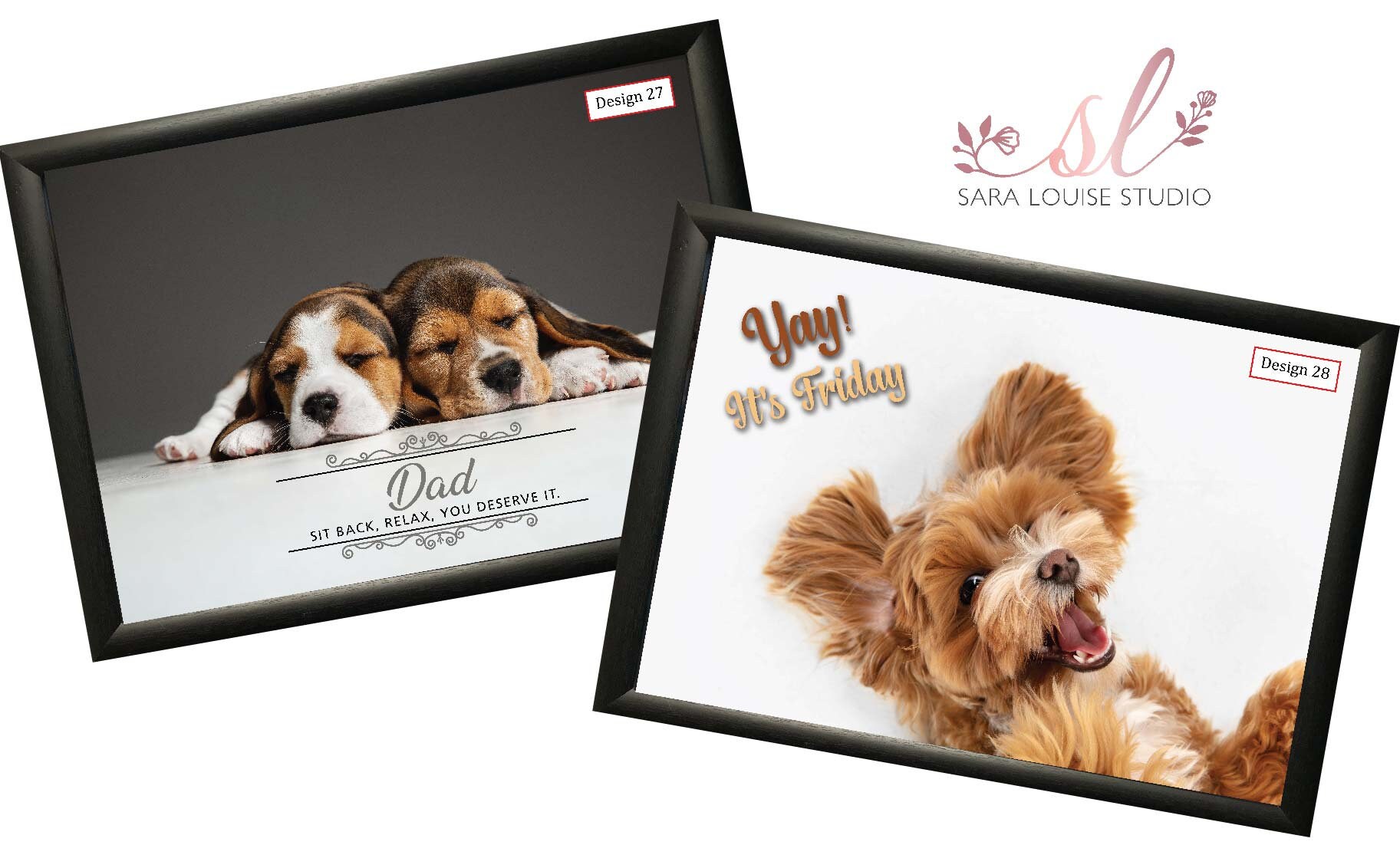 Cute Dog Lap Tray / Personalised Lap Tray / Laptray Gift / Etsy UK