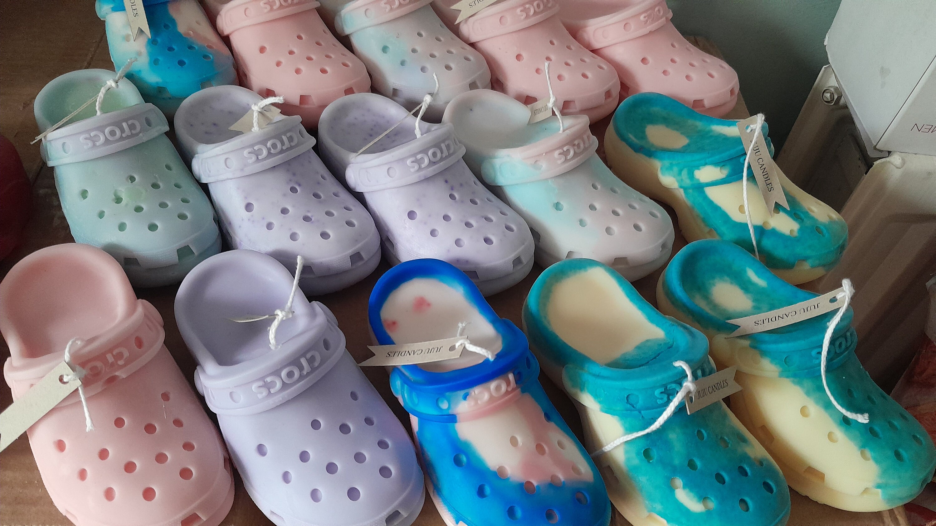 Croc Candles 200g Wax Soy Vegan Gift Unusual Cute Candles Crocs - Etsy