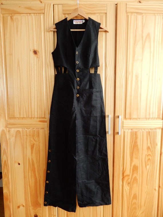 Vintage Linen Jumpsuit
