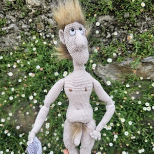 Quirky Crochet Doll,Knitted doll for adults,Penis doll,gift for adults