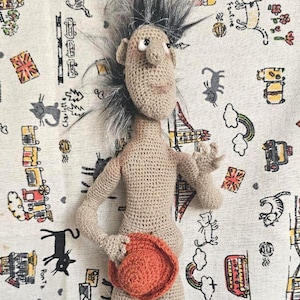 Quirky Crochet Doll,Knitted doll for adults,Penis doll,gift for adults