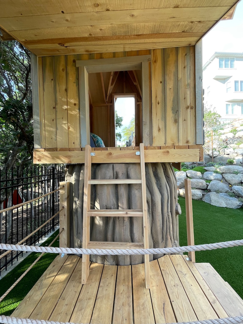 Platform Railing Treehouse The Treehouse! - Etsy